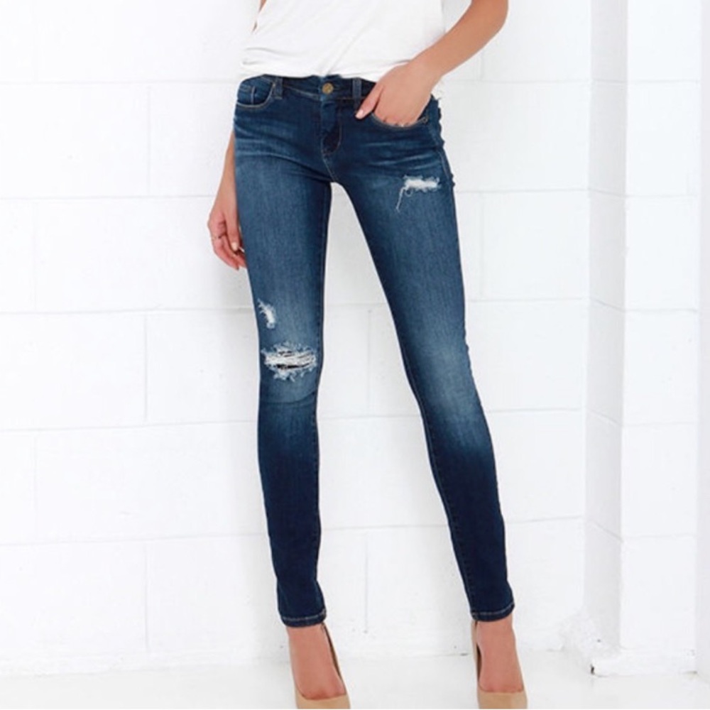 Blank NYC distressed jeans 27